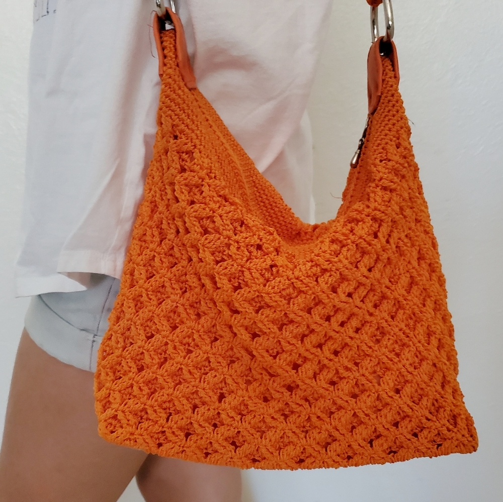Orange Boho Bag